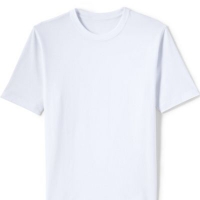 Debenhams  Lands End - White short sleeved super t-shirt