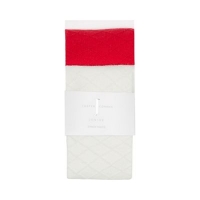 Debenhams  J by Jasper Conran - 2 pack girls red and white cable knit 