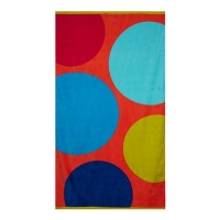 Debenhams  Home Collection - Multi-coloured spotted beach towel