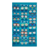 Debenhams  Home Collection - Multi-coloured sunglasses print beach towe