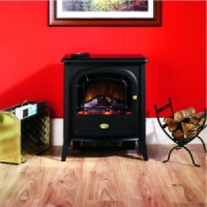 Wickes Club Electric Stove Black 2kW