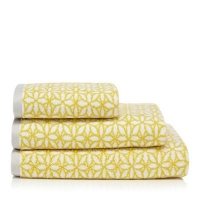 Debenhams  Home Collection - Yellow floral print towel
