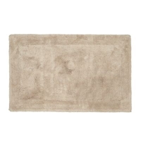 Debenhams  Home Collection - Taupe cotton tufted bath mat