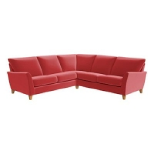 Debenhams - Amalfi velvet Abbeville corner sofa £1,215.00
