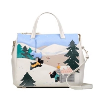 Debenhams  Radley - Limited Edition Ivory Leather At Home in the Snow