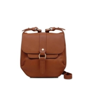 Debenhams  Radley - Trinity Square Tan Small Flapover Cross body bag