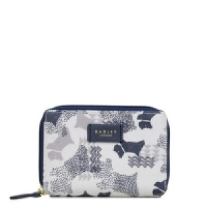 Radley - Ivory Data Dog medium bifold purse