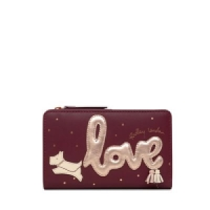 Radley - Wine Leather Love Is In The Air Medium Purse
