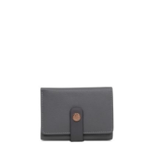 Radley - Dark grey leather Larks Wood small folded purse