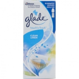 Glade Touch n Fresh Refill Clean Linen 10ml &pound;1.79