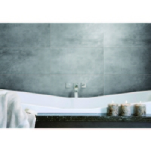 Wickes Grey Matt Porcelain Floor Tile 300x600mm