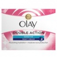 Asda Olay Double Action Sensitive Moisturiser Night Cream
