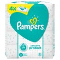 Asda Pampers Sensitive Unscented Baby Wipes Multipack