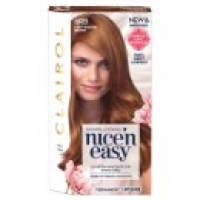 Asda Nicen Easy Permanent Hair Dye 6RB Light Reddish Brown