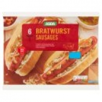 Asda Asda 6 Bratwurst Sausages