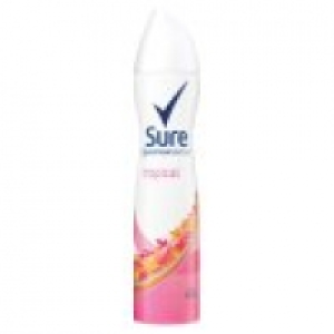 Women Tropical Anti-perspirant Deodorant Aerosol £1.50
