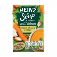 Poundstretcher  HEINZ SOUP OF THE DAY THAI CARROT & COCONUT 400G