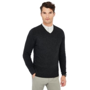Hammond & Co. by Patrick Grant - Dark grey honeycomb wool ri