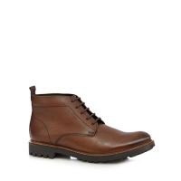 Debenhams  RJR.John Rocha - Brown leather Chukka boots