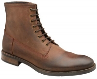 Debenhams  Frank Wright - Tan Cleef leather lace up military boots