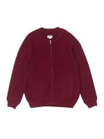 Debenhams  Outfit Kids - Boys burgundy knitted cardigan