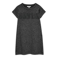 Debenhams  bluezoo - Girls black glitter knit dress