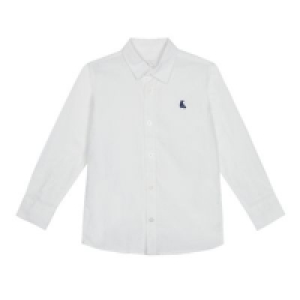 bluezoo - Boys white long sleeve Oxford shirt £5.00