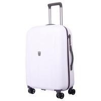 Debenhams  Tripp - White Ultimate Lite II medium 4 wheel suitcase