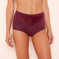 Debenhams  The Collection - Plum cotton blend full brief knickers