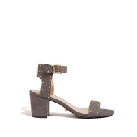 Debenhams  Oasis - Mid grey studded block heels