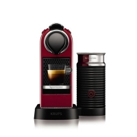 Debenhams  Nespresso - Cherry red Citiz & Milk coffee machine and aer