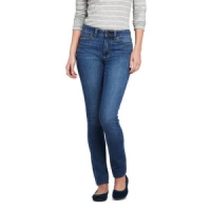 Debenhams  Lands End - Blue womens mid rise stretch slim jeans