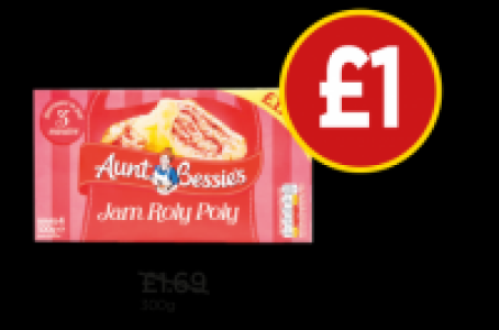 Aunt Bessies Jam Roly Poly £1.69