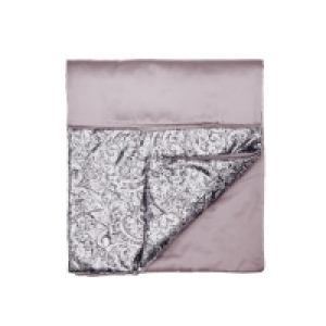 Sequin Floral Lace Border Runner