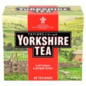 Yorkshire 80 Tea Bags &pound;2.00