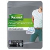 Asda Depend Comfort Protect Incontinence Pants for Men