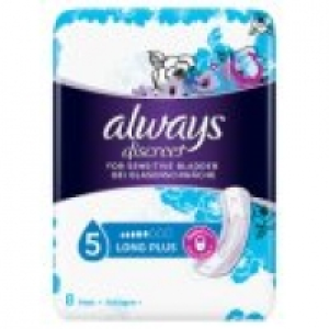 Discreet Incontinence Pads+ Long Plus For Sensitive Bladder £2.00