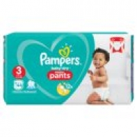 Asda Pampers Baby-Dry Pants Size 3 Essential Pack Nappies