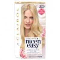 Asda Nicen Easy Permanent Hair Dye SB1 Ultra Light Natural Beach Blonde