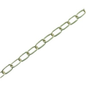 Wickes Brass Plated Steel Decorative Chain 20x2000mm