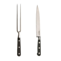 RobertDyas  Sabatier Trompette 2 Piece Carving Stainless Steel Knife and