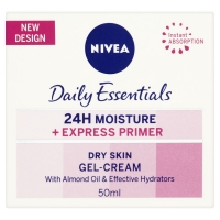 Wilko  Nivea Daily Essentials Express Hydration Primier Dry and Sen