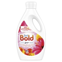 Wilko  Bold 2in1 Washing Liquid Sparkling Bloom & Yellow Poppy 1.99