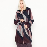 Debenhams  Vila - Multi colour block Marla hooded jacket