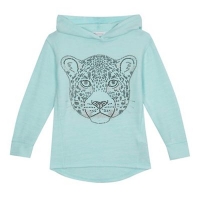 Debenhams  bluezoo - Girls aqua tiger studded sweater