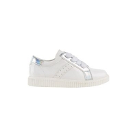 Debenhams  Outfit Kids - Girls white patent platform shoes