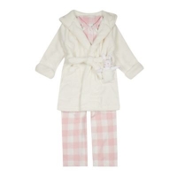 Debenhams  J by Jasper Conran - Girls Pink Pyjama And Cream Dressing G