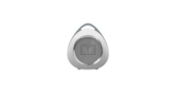 Monster - White with chrome superstar hotshot bluetooth spea