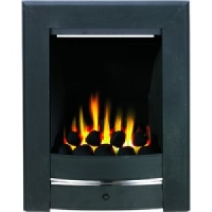 Wickes Namib Gas Fire Black 3.3kW