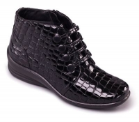 Debenhams  Padders - Black Tanya ankle boots